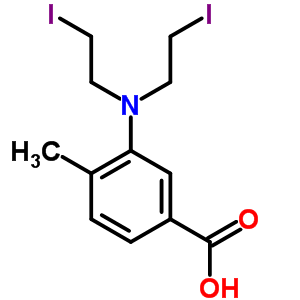 54940-99-7  3-[bis(2-iodoethyl)amino]-4-methylbenzoic acid