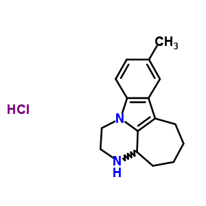 54999-27-8  9-methyl-1,2,3,3a,4,5,6,7-octahydro-3,11b-diazacyclohepta[jk]fluorene hydrochloride