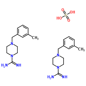 55212-39-0  4-(3-methylbenzyl)piperazine-1-carboximidamide sulfate (2:1)