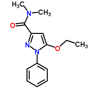 55227-82-2  5-ethoxy-N,N-dimethyl-1-phenyl-1H-pyrazole-3-carboxamide 55227-82-2  5-ethoxy-N,N-dimethyl-1-phenyl-1H-pyrazole-3-carboxamide