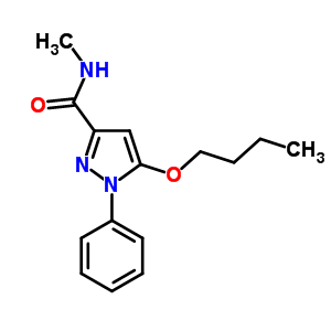 55228-45-0  5-butoxy-N-methyl-1-phenyl-1H-pyrazole-3-carboxamide