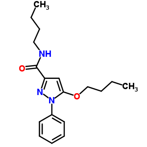 55228-47-2  5-butoxy-N-butyl-1-phenyl-1H-pyrazole-3-carboxamide