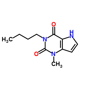 55276-32-9  3-butyl-1-methyl-1H-pyrrolo[3,2-d]pyrimidine-2,4(3H,5H)-dione