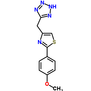 55315-45-2  5-{[2-(4-methoxyphenyl)-1,3-thiazol-4-yl]methyl}-2H-tetrazole