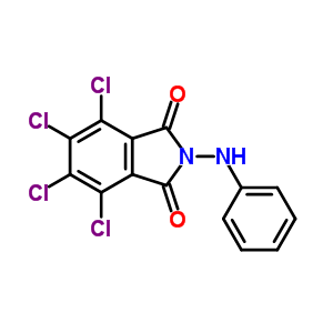 55809-92-2  4,5,6,7-tetrachloro-2-(phenylamino)-1H-isoindole-1,3(2H)-dione 55809-92-2  4,5,6,7-tetrachloro-2-(phenylamino)-1H-isoindole-1,3(2H)-dione