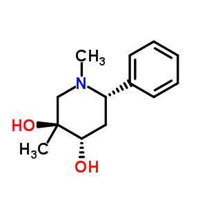 56029-55-1  (3S,4S,6S)-1,3-dimethyl-6-phenylpiperidine-3,4-diol