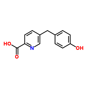 56153-30-1  5-(4-hydroxybenzyl)pyridine-2-carboxylic acid