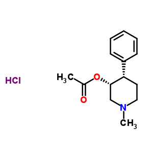 56338-84-2  (3R,4S)-1-methyl-4-phenylpiperidin-3-yl acetate hydrochloride