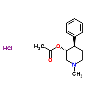 56338-88-6  (3R,4R)-1-methyl-4-phenylpiperidin-3-yl acetate hydrochloride