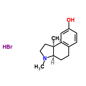 56353-91-4  (3aR,9bS)-3,9b-dimethyl-2,3,3a,4,5,9b-hexahydro-1H-benzo[e]indol-8-ol hydrobromide