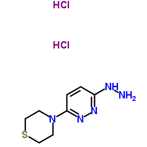 56393-07-8  4-(6-hydrazinopyridazin-3-yl)thiomorpholine dihydrochloride