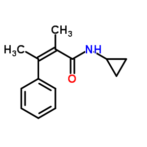 56605-02-8  (2Z)-N-cyclopropyl-2-methyl-3-phenylbut-2-enamide