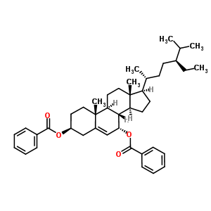 56698-81-8  (3beta,7alpha,24R)-stigmast-5-ene-3,7-diyl dibenzoate