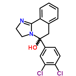 56882-49-6  5-(3,4-dichlorophenyl)-2,3,5,6-tetrahydroimidazo[2,1-a]isoquinolin-5-ol