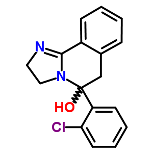 56882-50-9  5-(2-chlorophenyl)-2,3,5,6-tetrahydroimidazo[2,1-a]isoquinolin-5-ol