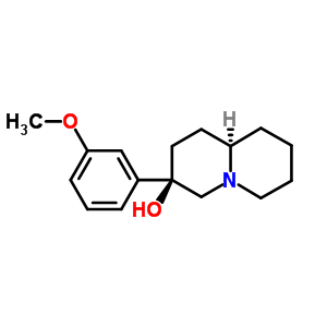 57120-85-1  (3R,9aR)-3-(3-methoxyphenyl)octahydro-2H-quinolizin-3-ol