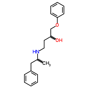 57281-43-3  4-[(1-methyl-2-phenylethyl)amino]-1-phenoxybutan-2-ol