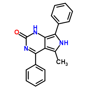 57436-09-6  5-methyl-4,7-diphenyl-1,6-dihydro-2H-pyrrolo[3,4-d]pyrimidin-2-one