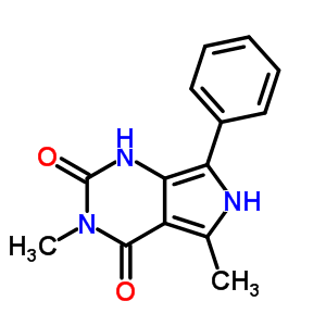 57436-23-4  3,5-dimethyl-7-phenyl-1H-pyrrolo[3,4-d]pyrimidine-2,4(3H,6H)-dione
