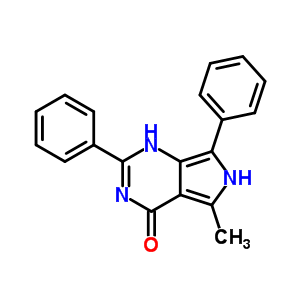 57436-33-6  5-methyl-2,7-diphenyl-1,6-dihydro-4H-pyrrolo[3,4-d]pyrimidin-4-one