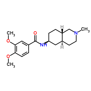 57464-31-0  3,4-dimethoxy-N-[(4aS,6S,8aS)-2-methyldecahydroisoquinolin-6-yl]benzamide