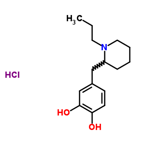 57464-73-0  4-[(1-propylpiperidin-2-yl)methyl]benzene-1,2-diol hydrochloride