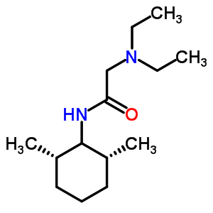 57548-46-6;57573-10-1  N-[(2R,6S)-2,6-dimethylcyclohexyl]-N~2~,N~2~-diethylglycinamide
