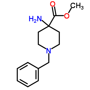 methyl 4-amino-1-benzylpiperidine-4-carboxylate 57611-57-1