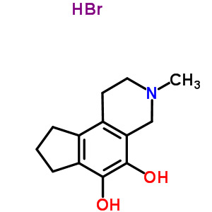 57612-22-3  3-methyl-2,3,4,7,8,9-hexahydro-1H-cyclopenta[f]isoquinoline-5,6-diol hydrobromide