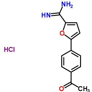 57667-28-4  5-(4-acetylphenyl)furan-2-carboximidamide hydrochloride