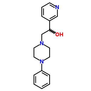 58012-93-4  2-(4-phenylpiperazin-1-yl)-1-pyridin-3-ylethanol