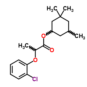58327-12-1  3,3,5-trimethylcyclohexyl 2-(2-chlorophenoxy)propanoate