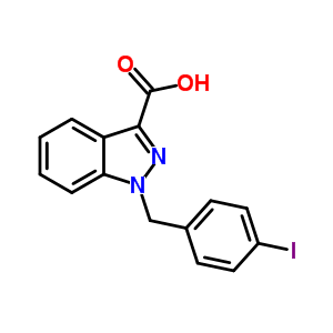58585-99-2  1-(4-iodobenzyl)-1H-indazole-3-carboxylic acid