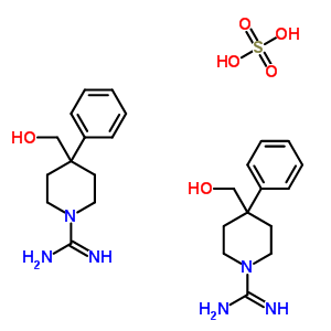 59083-95-3  4-(hydroxymethyl)-4-phenylpiperidine-1-carboximidamide sulfate (2:1) (salt)