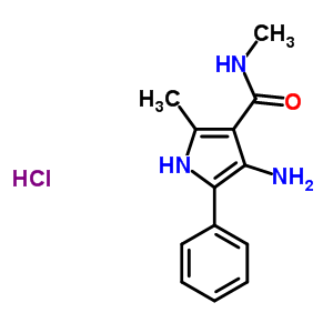 59133-51-6  4-amino-N,2-dimethyl-5-phenyl-1H-pyrrole-3-carboxamide hydrochloride