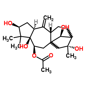 59236-87-2  (3beta,6beta,14S)-3,5,14,16-tetrahydroxygrayanotox-10-en-6-yl acetate