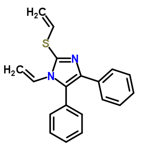 59282-92-7  1-ethenyl-2-(ethenylsulfanyl)-4,5-diphenyl-1H-imidazole