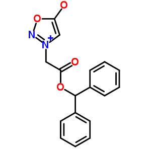 59336-89-9  3-[2-(diphenylmethoxy)-2-oxoethyl]-1,2,3-oxadiazol-3-ium-5-olate