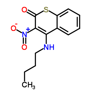 59647-29-9  4-(butylamino)-3-nitro-2H-thiochromen-2-one