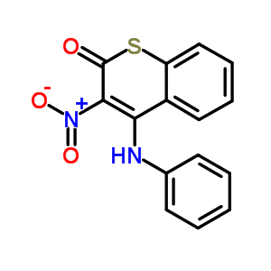 59647-32-4  3-nitro-4-(phenylamino)-2H-thiochromen-2-one