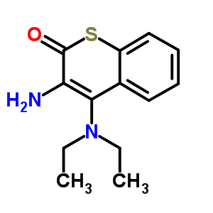 59647-36-8  3-amino-4-(diethylamino)-2H-thiochromen-2-one