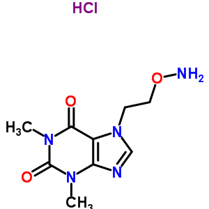 59663-16-0  7-[2-(aminooxy)ethyl]-1,3-dimethyl-3,7-dihydro-1H-purine-2,6-dione hydrochloride