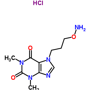59663-17-1  7-[3-(aminooxy)propyl]-1,3-dimethyl-3,7-dihydro-1H-purine-2,6-dione hydrochloride