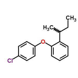 60142-03-2  1-(4-chlorophenoxy)-2-(1-methylpropyl)benzene