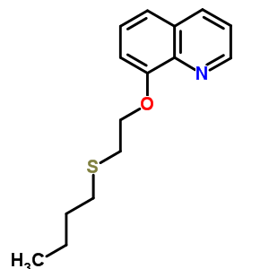 60157-61-1  8-[2-(butylsulfanyl)ethoxy]quinoline