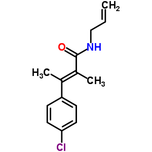 60548-34-7  (2E)-3-(4-chlorophenyl)-2-methyl-N-prop-2-en-1-ylbut-2-enamide