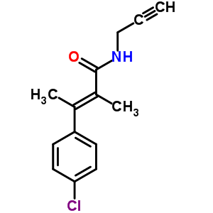 60548-39-2  (2E)-3-(4-chlorophenyl)-2-methyl-N-prop-2-yn-1-ylbut-2-enamide