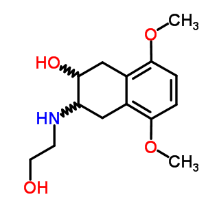 64831-69-2  (2S,3S)-3-[(2-hydroxyethyl)amino]-5,8-dimethoxy-1,2,3,4-tetrahydronaphthalen-2-ol