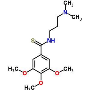 69353-25-9  N-[3-(dimethylamino)propyl]-3,4,5-trimethoxybenzenecarbothioamide