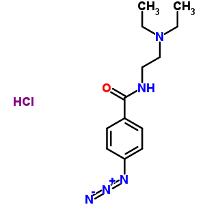 70020-60-9  4-azido-N-[2-(diethylamino)ethyl]benzamide hydrochloride